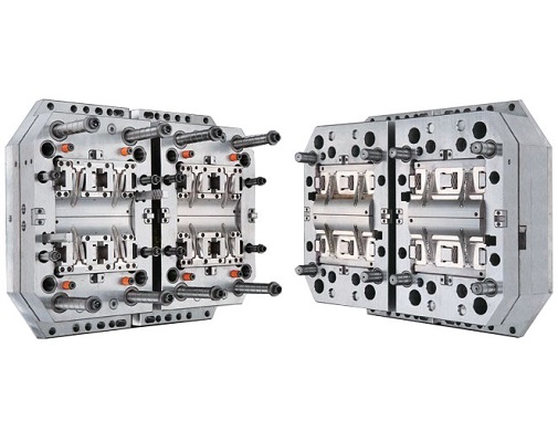 two shot double injection mold