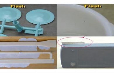 injection molding flash defects