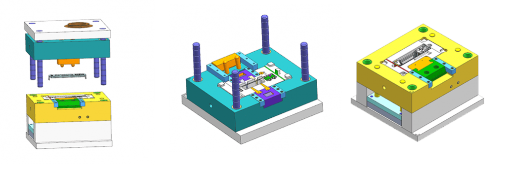 Injection mold 3D photos